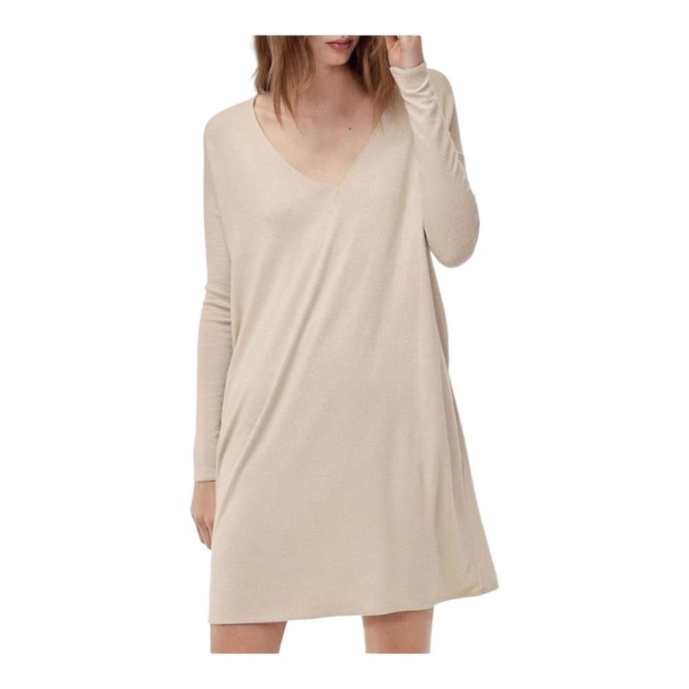 ARITZIA Wilfred Free Gail Sweater Dress with Pockets (Marble Aqua Color)